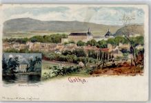 99867 O5800 Gotha , Thür Lithographie Museum