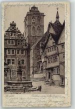 36251 W6430 Bad Hersfeld - Rathaus Lullusbrunnen
