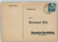 Glogau Glogow - Landpoststempel Doberwitz