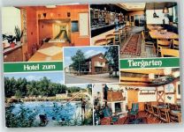 46342 W4282 Velen - Hotel Gasthaus Zum Tiergarten H.Schmäing Schwimmbad