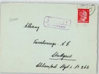 72336 W7460 Balingen KEINE AK Landpoststempel