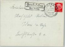 99869 O5801 Grabsleben - Landpoststempel