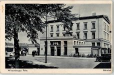 19322 O2900 Wittenberge , Prignitz - Bahnhof Fahrrad
