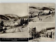 98587 O6081 Steinbach-Hallenberg - Winter Kirche