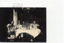 Krankenschwester Wein sekt trinken WK I Rotes Kreuz FOTO KEINE AK
