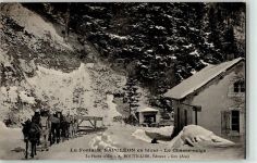 01170 Gex Winter Fontaine Napoleon Brunnen Quelle