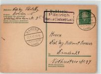 01920 O8291 Milstrich - Landpoststempel