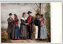W7601 Schutterwald Tracht Trachten Schwarzwald
