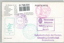 8380 Rax Lithographie Orientierungskarte Raxalpe