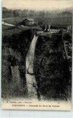 01580 Izernore 1926 - Wasserfall