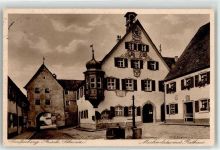91322 W8554 Gräfenberg , Oberfr - Marktplatz Rathaus