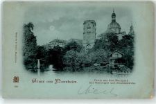 68159 W6800 Mannheim - Stadtpark Sternwarte Jesuitenkirche