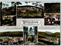76332 W7506 Bernbach , Schwarzw - Gasthaus zur Blume