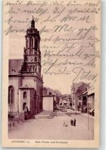 72534 W7427 Hayingen 1916 - Kath. Kirche Feldpost WK I