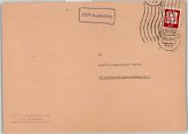 W7771 Bruckfelden Posthilfsstellenstempel Vorderseite Landpost