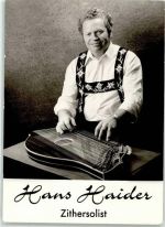 87634 W8953 Günzach - Zithersolist Hans Haider