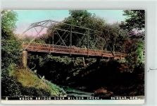 Nebraska City 1910 - Eisenbahnbrücke dunbar