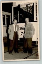 W1000 Berlin Mitte Triebwagen 364 Straßenbahn 1959 Privatfoto KEINE AK