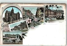 57000 Metz - Bahnhof Kirche Theater