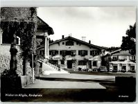 88239 W7988 Weiler im Allgäu - Kirchplatz Gasthaus Engel Metzgerei