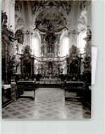 Andechs Kloster FOTO KEINE AK Ort handschriftlich Innenansicht Kirche
