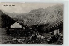 87647 W8957 Seealpe - Berghütte