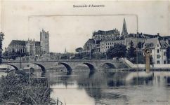 89000 Auxerre - Auxerre (Frankreich) Leporello I-II (fleckig VS)