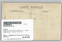 89000 Auxerre - Auxerre (Frankreich) Leporello II (Ecken abgestossen, minimaler Einriss)