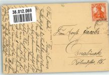 49186 W4505 Bad Iburg 1918 Foto AK Schloss