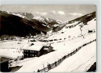 6281 Gerlos Winter Skifahrer Skilift