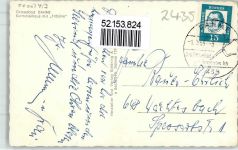 23747 W2435 Dahme , Holst - Kurmittelhaus mit Tribüne