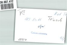 75385 W7264 Bad Teinach FOTO KEINE AK Schwimmbad Foto Original aus Archiv eines Ansichtskartenverlags Ort handschriftlich