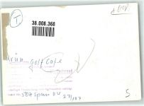 82467 W8101 Krün - Foto Original aus Archiv eines Ansichtskartenverlags Golf Cafe