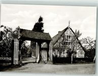 21710 W2161 Grünendeich , Niederelbe Foto AK Altländer Bauernhaus