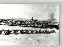38899 O3723 Hasselfelde Winter Eisenbahn Harzbahnen