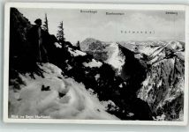 83727 W8162 Schliersee Foto AK Bayrisches Hochland Hüttenstempel Bodenschneid