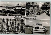 Andechs Kloster - Dampfer Utting