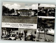 58540 W5882 Meinerzhagen Foto AK Caritas Ferienheim Haus Mariafrieden Kropplenberg