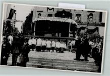 W8400 Regensburg Prozession AK Christlicher Anlass 1934 Privatfoto AK