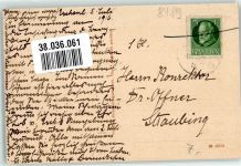92676 W8489 Eschenbach i.d.OPf. 1916 - Bergkirche