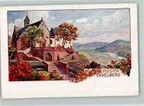 63920 W8766 Großheubach Künstlerkarte Kloster Engelberg sign