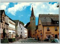 91235 W8564 Velden , Mittelfr - Geschäft Taubmann Kirche Apotheke