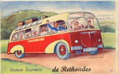 60153 Rethondes - Rethondes (Frankreich) Leporello, Ausflug mit dem Bus I-II