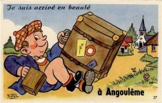 16000 Angouleme - Angoulême (Frankreich) Leporello I-II