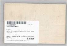 54000 Nancy - Nancy (Frankreich) Leporello Korb, Dame, signiert J. B. I