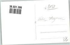 83626 W8155 Weyarn - Ort handschriftlich Brücke