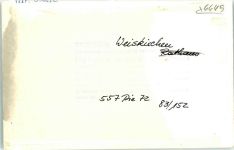 66709 W6649 Weiskirchen , Saar FOTO KEINE AK Schule Foto Original aus Archiv eines Ansichtskartenverlages Ort handschriftlich