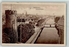 74072 W7100 Heilbronn , Neckar - Bollwerkturm Brücke Kirche