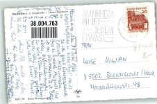 69469 W6940 Weinheim , Bergstr Foto AK Löwen Apotheke