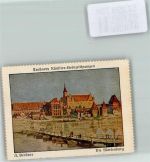 Marienburg Malbork Vignette Teubners Künstler Steinzeichnungen Die Marienburg